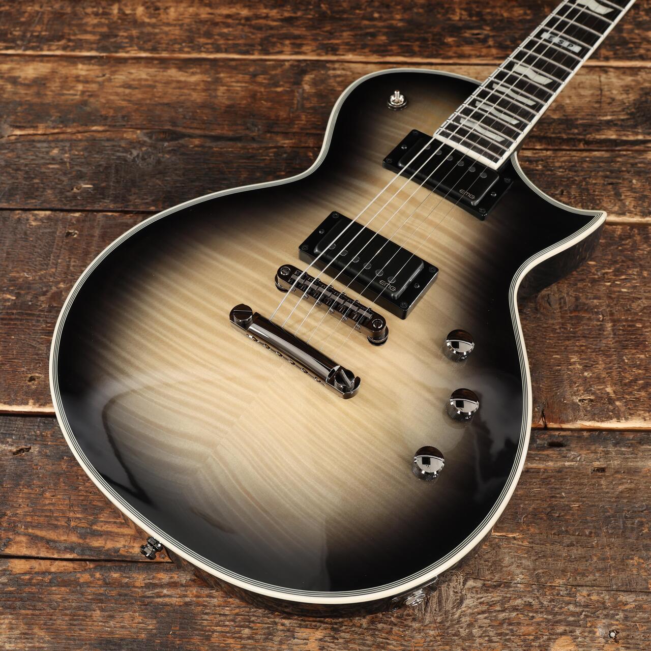 ESP E-II Eclipse Full Thickness Electric Guitar in Black Natural
